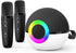 goopow Mini Karaoke Machine Speaker for Kids Adults, Portable Bluetooth Microphone Song Toys
