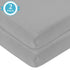 2 Pack 100% 38" 24" Pack American Baby Company Natural Cotton Fitted Mini Crib Sheets x - Soft & Breathable Small
