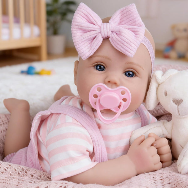Milidool Lifelike Reborn Baby Dolls Realistic Baby Girl Dolls 18Inch Newborn Baby