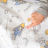 Snugglekid 5 39"x 29" Tuckable Side Bed Wetting Pads Toddlers, Reusable Washable Waterproof Baby Potty Training