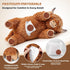 24" 4.5lbs & Highland Cow Stuffed Animal, Sitting & Laying Weighted Stuffed Animals, Cuddly & Soft Weighted Highland