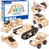 6-in-1 STEM Kits for Kids Age 8-12, Educational STEM Toys for Boys