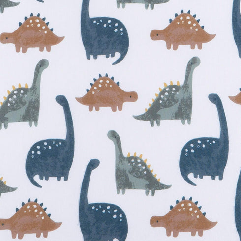 2-Pack Gerber Baby Unisex Knit Crib Sheet, Dino Time, One Size
