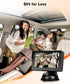 Rimoody 4.3'' 360 Baby Car Camera for Backseat, HD Display Baby Car Mirror with Night Vision Feature, Wide View Angle