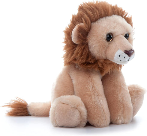 The Petting Zoo Lion Plush Toy, 8 Inches, Gifts for Kids, Wild Onez Zoo Animals