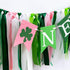 1st Lucky One High Chair Banner - St. Patrick's Day First Birthday Party Decorations,Clover Irish Birthday Party