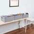 Welaxy Storage Baskets Collapsible Felt Storage Bins with Handles for Kids Toys, Books, Clothes, Makeup (Gray x 3)