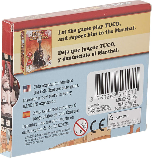 Colt Express Tuco BANDIT PACK - New Game Mode Mini-Expansion for Wild West Adventure Game