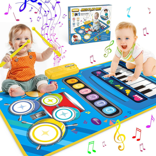 Baby Toys for 1 Year Old Boy Girl, 2 in 1 Musical