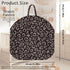 Hechitok Leopard Print Removable Newborn Lounger Cover Nursing Pillow Slipcover Soft Snug Fits Baby Lounger