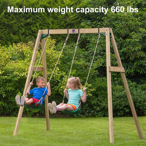 Heavy Duty Swing Hanger Accessories for Wooden Swing Sets, 2 Pcs Snap Hooks for Indoor/Outdoor Playground