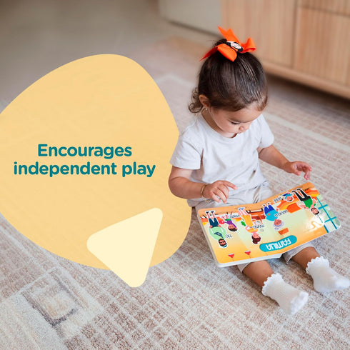 Aprende Peque 14 6 Dance & Play Musical Sound Book for Toddlers Ages | Canta con Isa: Canciones para Bailar |