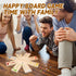WGYKLRL 2 8 3 32 16 Wooden Board Game, The Wooden Board Can Provide a Gaming Experience for to Players, Featuring
