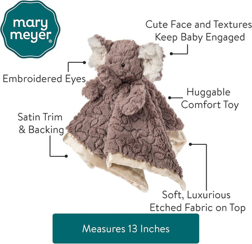 13 13-Inches, Mary Meyer Baby Lovey Putty Nursery Newborn & Toddler Boys and Girls Security Blanket Stuffed Animal Soft