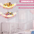 CERETIA Hammock Stuffed Animal with LED Light, Large Stuffed Animals Storage Corner Plushie Net for Kids Room Decor
