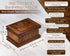 Puzzle Box - Secret Wooden Puzzle Box with Hidden Compartments for Money and Gift Cards