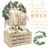 lifemories Wooden Baby Shower Crate Closet & Basket with Hanger Rack - Customizable