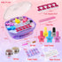 RIANEAN Set 5 6 7 8 9 10, 5-8 Girls Nail Polish Purple, Toys for Girl Age Nail Care Kit with Nail Polish, Nail Dryer