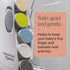 Tommee Settings Tippee Electric Baby Nail File and Clipper, Battery-Powered with Six Filing Heads, LED Light