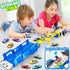 VESIHOLO 3-5, 12 Set, 3 4 5+ Dinosaur Toys for Kids Dinosaur Truck with Cars Toys, Car Track Birthday Gifts Toys