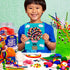 Made By Me! Ultimate Jar of Crafts, 200+ Piece Rainbow Craft Supply Bundle, Starter Kit for Kids and Adults