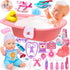 PROOU Baby Doll Care Toys, 30PCS Baby Dolls Bath Set & Doctor