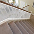 JIFTOK Baby Gate for Stairs, 10ft L x 2.66ft H, Mesh Netting Safety Net for Kids, Pets, Indoor & Outdoor (White)