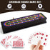 VVSBPL Set 2 3 Set Wooden Cribbage Board Game with Metal Pegs and Decks of Playing Cards, Travel Cribbage Board
