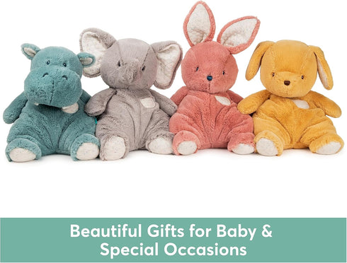 GUND Baby Oh So Snuggly Bunny Stuffed Animal, Dusty Rose Pink, 12.5" Toddler Toy