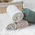 Meracorallo Muslin Swaddle Blanket, 100% Organic Cotton Soft and Breathable Receiving Wrap for Baby Boys and Girls