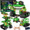 QHECTTY STEM Robot Building Kits for Kids 6-14, 5in1 Remote & APP Controlled