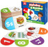 Coogam Learning Alphabet Matching Game, 36pcs Self-Correcting Sight Words Letter Number Cards,