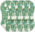 Bulletgxll Set 4, Cartoon Ducks Unisex Baby Burp Cloths of Soft Absorbent Organic Cotton Muslin Burping Cloths