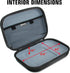 VM819, RM7766, 5" HB6550, USA Gear Baby Monitor Carrying Case Fits Vtech VTech HelloBaby Babysense, Eufy & More - Baby