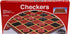 Pressman Checkers Classic Game with Folding Board and Interlocking Checkers, 2 Players