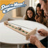WE Games Shoot the Moon - Classic Solid Wood Rolling Ball Game for Family Fun & Skill Building, Enhances Social Skills