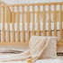 Crane Baby Marigold Chevron Blanket, Soft Cotton Nursery and Stroller Blanket, 100% Cotton, 36" x 36"