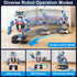 8-12 8-13, Sets (623 PIKARO Robot Robotics for Kids Ages Boys Girls with App & Remote Control, stem Toys for Boys Age