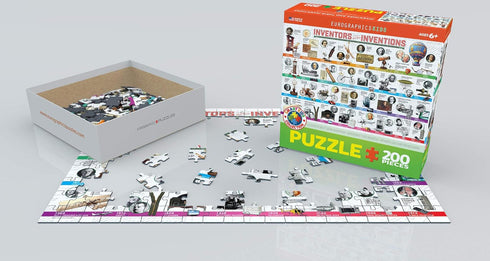 EuroGraphics Great Inventions Jigsaw Puzzle, 200-Piece