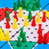 Yellow Mountain Imports Magnetic Chinese Checkers Halma Travel Set, 9.8 Inches - Folding Portable Board Game