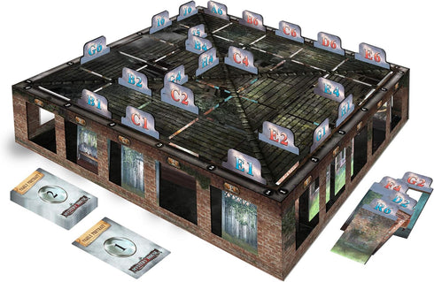 Mystery House Base Game, Escape Room Game for Teens & Adults, Cooperative Adventure Board Game for 1-5 Players