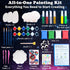 6-12, Awsoo Glow in The Dark Rock & Shell Painting Kit Arts and Crafts for Kids Ages Kids Craft Paint Kit, Art Supplies
