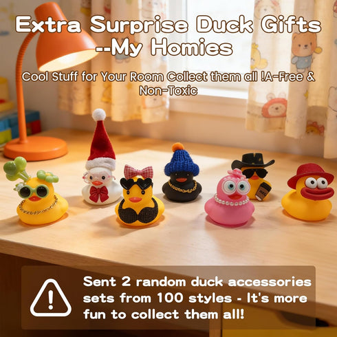 Dimmable/Rechargeable Lying Flat Duck Night Light,Cute White Elephant Gifts,Existential Crisis Duck Lamp,Silicone