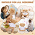 12 Inch Bear Stuffed Animal with 30 Seconds Voice Recorder Module, Soft Plush Bear with Zipper Memorial Gift