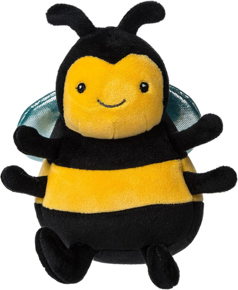 5-Inches, Mary Meyer Stuffed Animal Smootheez Pillow-Soft Toy, Baby Bee