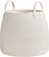R RUNKA Nursery Laundry Basket | Kids Hamper for Blankets, Pillows,Toys (15"x
