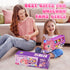 Set 6 2-Player 3, 4, 5, 6, 7 Hot Bee Girls Toy Car with Unicorn Toys Truck - Princess Cars & Fold Out Track with Light