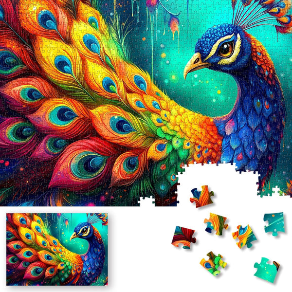 ROSE RAIN Premium 1000 Pieces Jigsaw Puzzles for Adults with Letters on