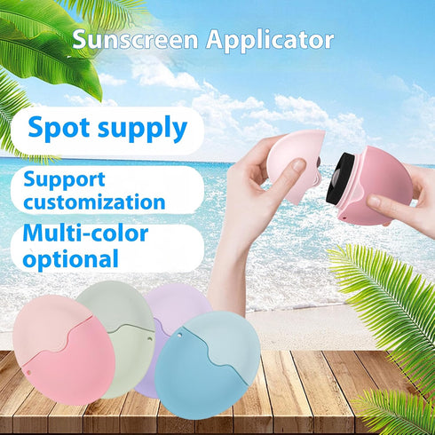 Generic Sunscreen Applicator - Portable - BPA-Free Refillable Roll on Sponge Sunscreen, Suncream & Lotion Applicator