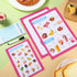 6 Set Yinkin Pcs Pretend Restaurant Menu for Kids Restaurant Order Pads Erasable Pen Food Diner Play for Kids Toddler